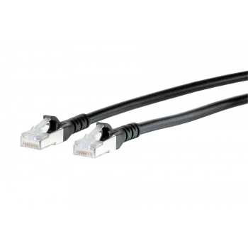 METZ BTR NETCOM 1308451500-E 1,5m Cat6a S/FTP (S-STP) črn mrežni kabel