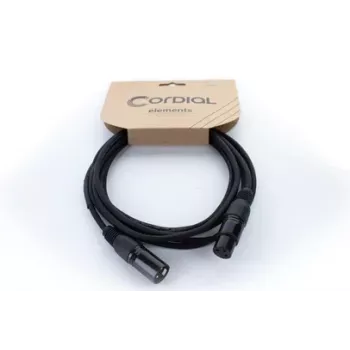 Cordial ED 2 FM XLR povezovalni kabel 2 m črn (14900)