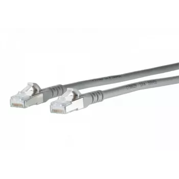 METZ CONNECT 130845C533-E Cat6a S/FTP patch kabel, 35 m, siv