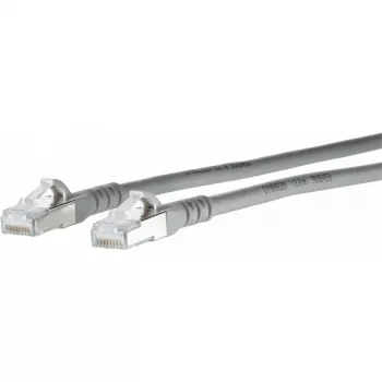 METZ CONNECT 130845C533-E Cat6a S/FTP patch kabel, 35 m, siv