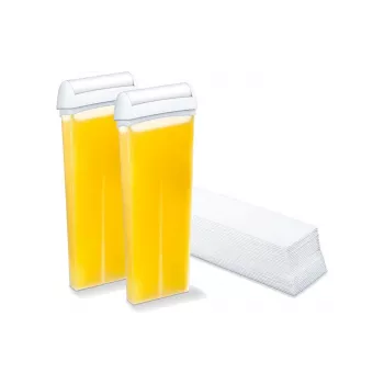 Beurer HL 40 nadomestna kartuša za topli vosek – 50 ml roll-on na osnovi čebeljega voska (HL041)