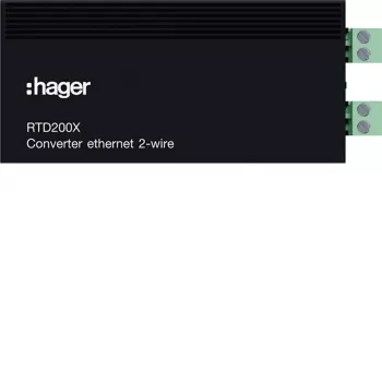 Hager RTD200X pretvornik IP na 2-žilni za domofone