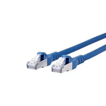 METZ BTR NETCOM CAT 6A S/FTP RJ45 mrežni patch kabel, 7 m, moder, brez zatikanja 1308457044-E