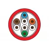 METZ CONNECT 1308451066-E 1m Cat6a S/FTP rdeč patch kabel