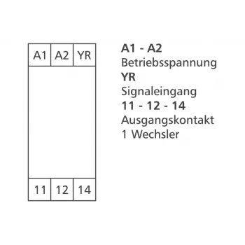 METZ CONNECT 1-kanalni vmesniški modul brez ročnega upravljanja KRS-E06 (110655)