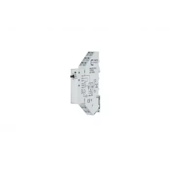 METZ CONNECT KRA-SR-F10/21 vmesniški relejski modul, 1 preklopni kontakt, tuljava 24 V DC, 10 A, za DIN letev, siv 11070813