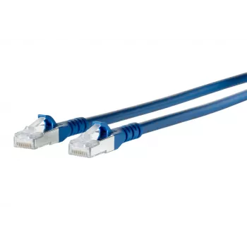 METZ CONNECT 130845A544-E Cat6a S/FTP omrežni patch kabel, 15 m, moder