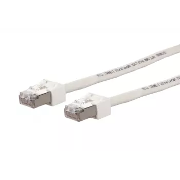 METZ CONNECT Ultraflex500 CAT 6 S/FTP patch kabel, RJ-45 vtič na RJ-45 vtič, 1,0 m, bel, brez halogenov 13084V1088-E