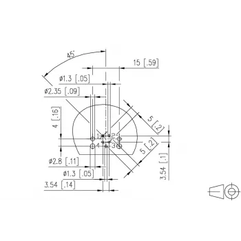 METZ MMT471A115 PCB vtičnica, 4-polna, 3,5 mm razmak, zelena