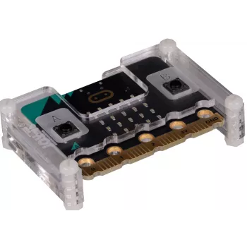 JOY-IT BBCZ CASE V2 TR - prozorna zaščitna ohišje za BBC micro:bit V2 (MB-CASE02)