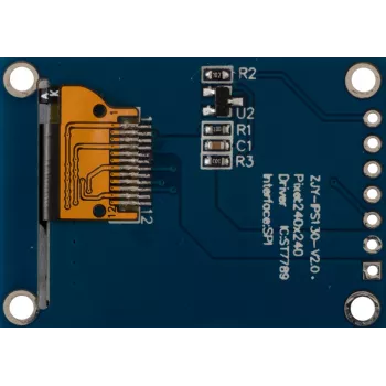 Joy-it 1,3 inch IPS TFT LCD zaslonski modul 240x240 z nosilcem za SBC (SBC-LCD01)