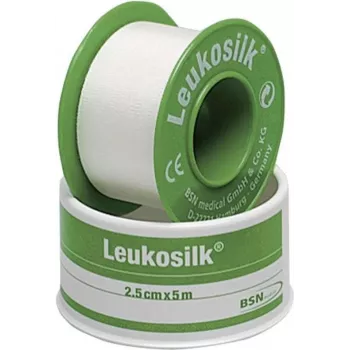 Söhngen Leukosilk 5 m x 2,5 cm bel pritrdilni obliž 1009210