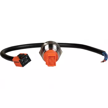 JOY-IT Button22T-01 tipka (delovni kontakt), rdeča/modra LED, 22mm, IP68, IK10