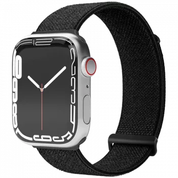 VONMÄHLEN Fitness Loop 2 zapestnica za Apple Watch 40/41/42mm, črna