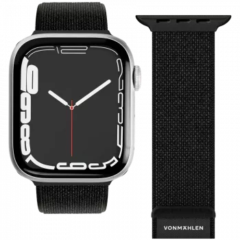 VONMÄHLEN Fitness Loop 2 zapestnica za Apple Watch 40/41/42mm, črna
