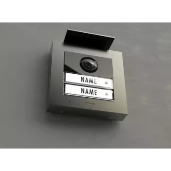 M-E MODERN-ELECTRONICS VDV-2020 A video domofon z RFID, žični, zunanja enota v barvi antracita (41267)
