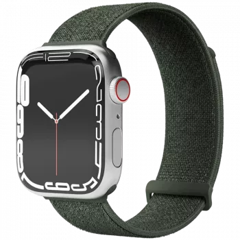 VONMÄHLEN Fitness Loop 2 zapestni pas za Apple Watch 44mm, 45mm, 49mm – olivna
