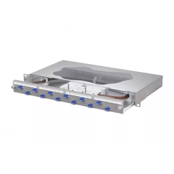 METZ CONNECT 12x LC-dupleks OS2 enomodni optični spojni patch panel, 1U, svetlo siva 1504697412-F
