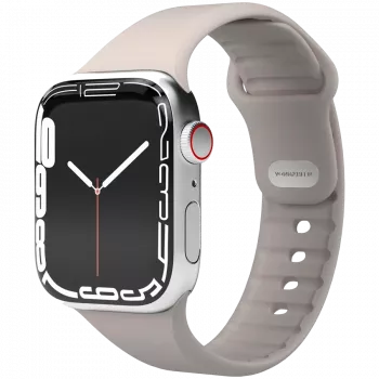VONMÄHLEN Classic Band 2 za Apple Watch 40/41/42mm, jermen iz polnega usnja v krem barvi