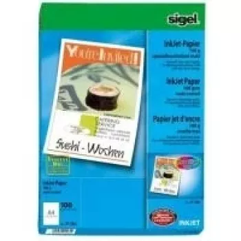 Sigel Professional IP286 mat papir A4 normalni 160 g/m² 100 listov bel
