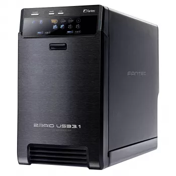 FANTEC QB-X2U31R 2 rež USB 3.1 Gen 2 RAID ohišje 2133