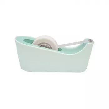 3M Scotch C18 mint zelen namizni odvijalnik traku z Magic Tape, 19 mm x 7,5 m, prozoren