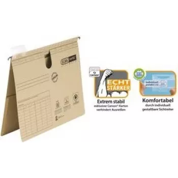 ELBA vertic ULTIMATE viseča registratura A4 uradna vezava chamois paket 50 kosov 85442