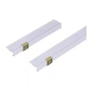 ELBA viseči kazalci 10 cm, prozorni, 50 kosov (99711)