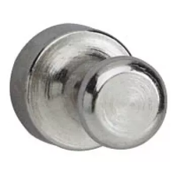MAUL 6168696 supermagnet cilindrični neodimijevi magneti, premer 10 mm, 10 kosov, srebrni