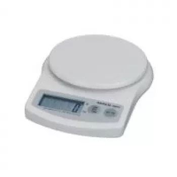 MAULalpha digitalna tehtnica za pisma 5 kg, srebrna, g/oz, upravljanje z eno tipko, na baterije 1645002