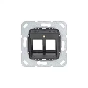 GIRA nosilni obroč 560200 Modular Jack 2, 2-mestni montažni okvir