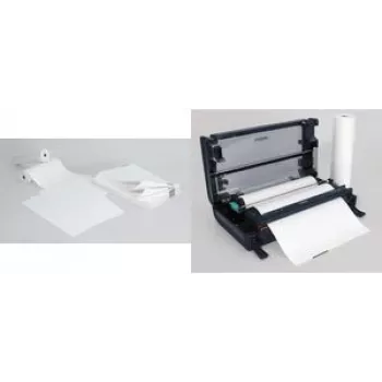 SIGEL TP111 premium neskončni termični papir, A4, 76 g/m² visoko prevlečen, prazen, križna perforacija, s kontrolno oznako, 1000 listov