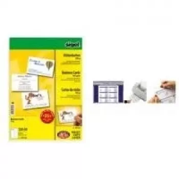 SIGEL DP939 vizitke visoko bela 85 x 55 mm 200 g/m² 600 vizitk (60 listov x 10)