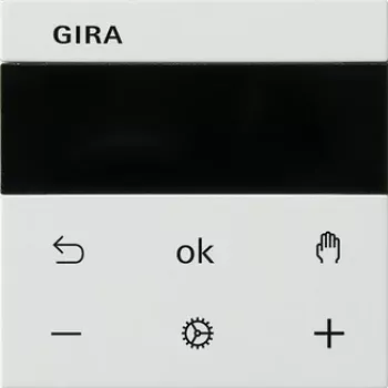 Gira RTR BT System rws 539427 sobni termostat, čisto bel sijaj