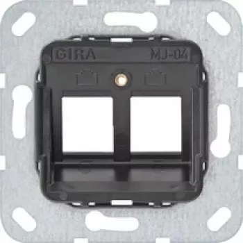Gira nosilni obroč 560400 za Modular Jack 4, 2-mestni, antracit