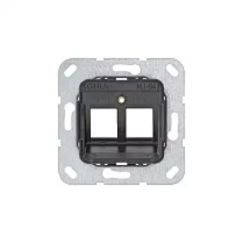 Gira nosilni obroč 560400 za Modular Jack 4, 2-mestni, antracit