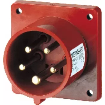 MENNEKES 853 push-in konektor, 1-polen, 24 A, 450 V, 0,5-2,5 mm², prozoren