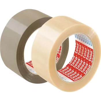 TESA ultra močan 66 m PVC prozoren lepilni trak za pakiranje (57176)