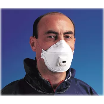 3M Aura 9332+ FFP3 enkratna zaščitna maska za dihanje z ventilom Cool Flow, paket 10 kosov