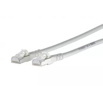 METZ CONNECT 1308450388-E Cat6a S/FTP omrežni kabel Patch, RJ45, 0,3 m, bel