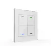 MDT BE-GTL4TW.01 steklena tipka II Light 4-tipke bela