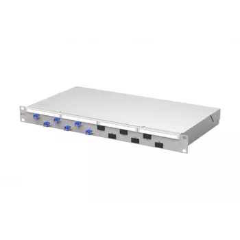 METZ CONNECT VIK 6xLC-Duplex OS2 enorodovni optični modul, 12 vlaken, PC politura, svetlo siva 1504507406-F
