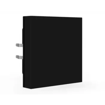 MDT KNX tipka Light 55 Basic 1-kanalna mat črna BE-TAL55B106.01