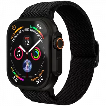 VONMÄHLEN Classic Nylon Loop 44, 45, 46, 49mm ena velikost vse, črna
