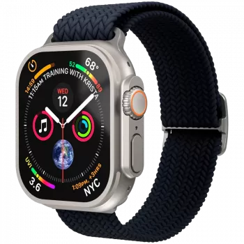 VONMÄHLEN tkani Loop za Apple Watch 40/41/42mm, mornarska