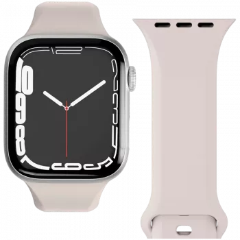 VONMÄHLEN Classic Band 2 za Apple Watch 44mm, 45mm, 49mm, enotna velikost, krem