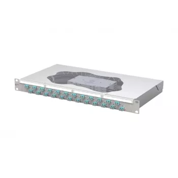 METZ CONNECT spajalni patch panel 24xLC-Duplex OM3 1U 19 palcev 1504557724-E