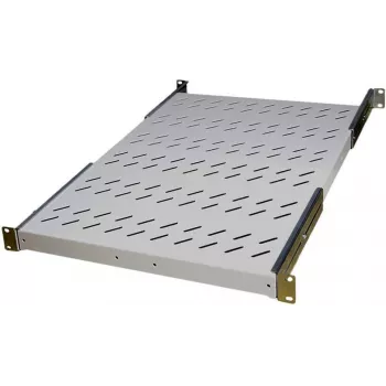 IT-BUDGET 19-palčno fiksno dno za rack, nosilnost 150 kg, globina 650 mm, svetlo siva 90ITB19FBX650G