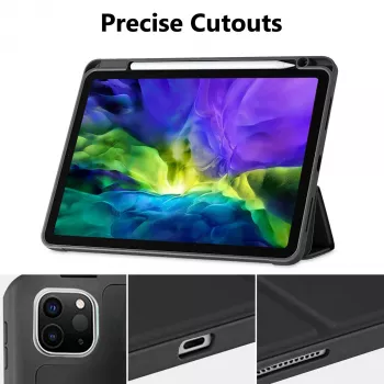 MRDISC ovitek Flip-Cover za Apple iPad Pro M4, črn, TPU MG-FLIPIPADPM4