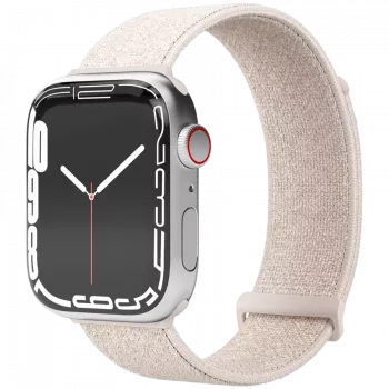 VONMÄHLEN Fitness Loop 2 zapestni pašček za Apple Watch 44/45/46/49mm, krem